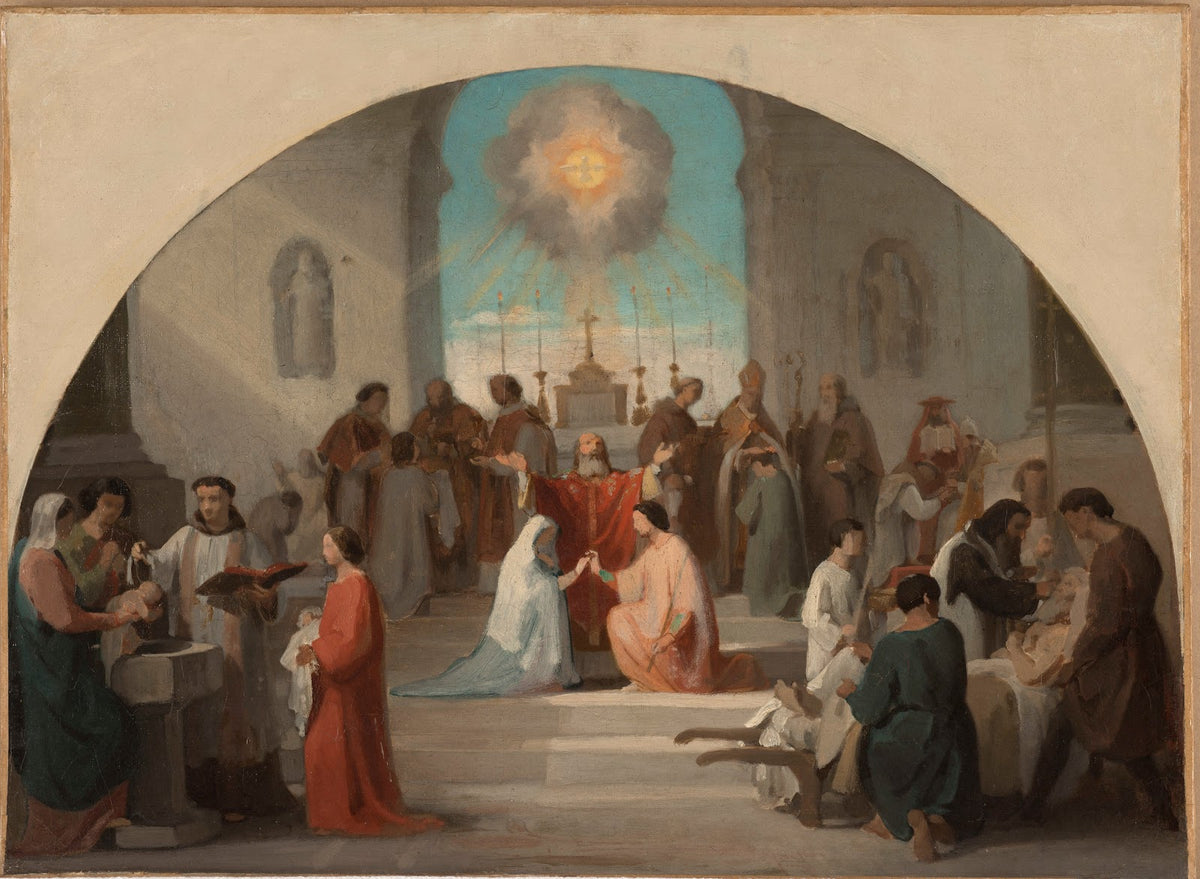 Les sept Sacrements 1844