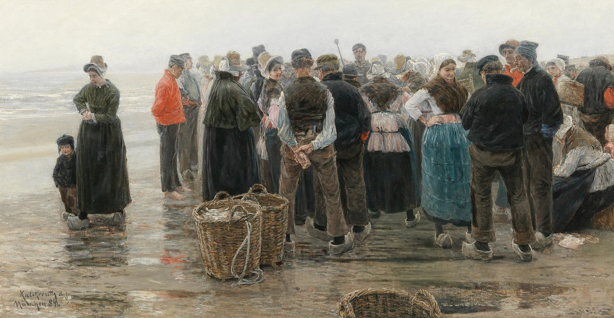 A Gathering of Fishermen 1884