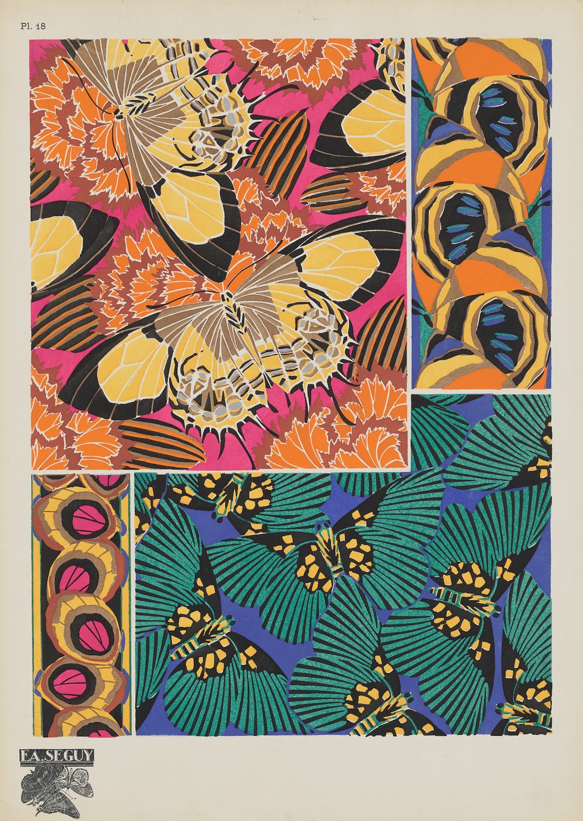 Papillons Pl18 1920
