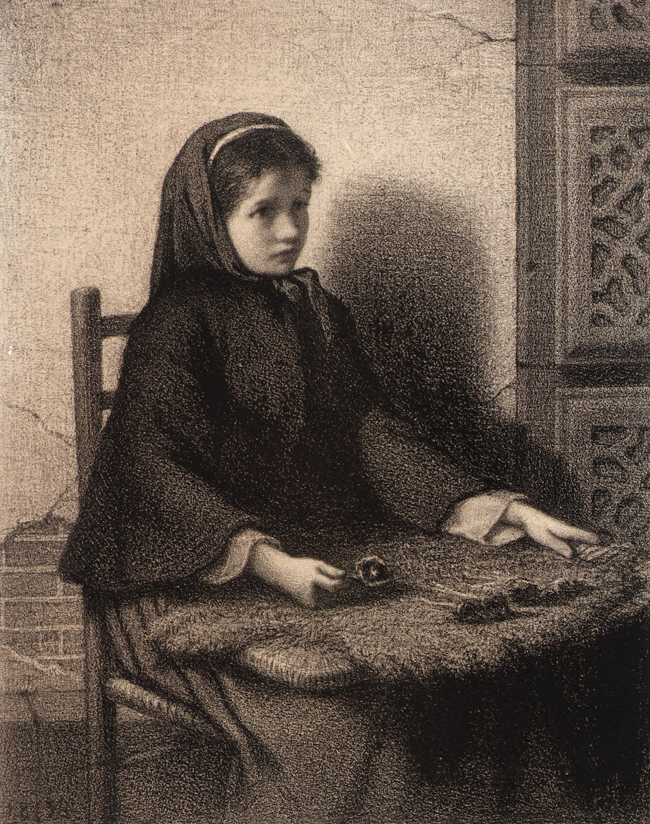 Violet Girl 1857