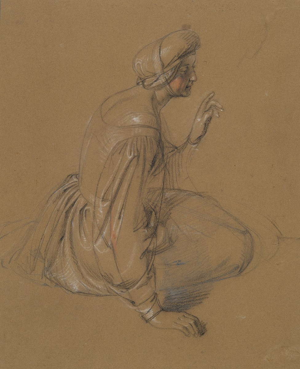 Study of a Seated Woman StElizabeth