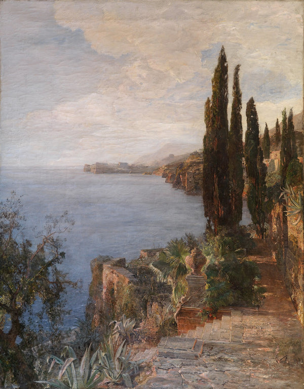 An der dalmatinischen Küste bei Ragusa 1888