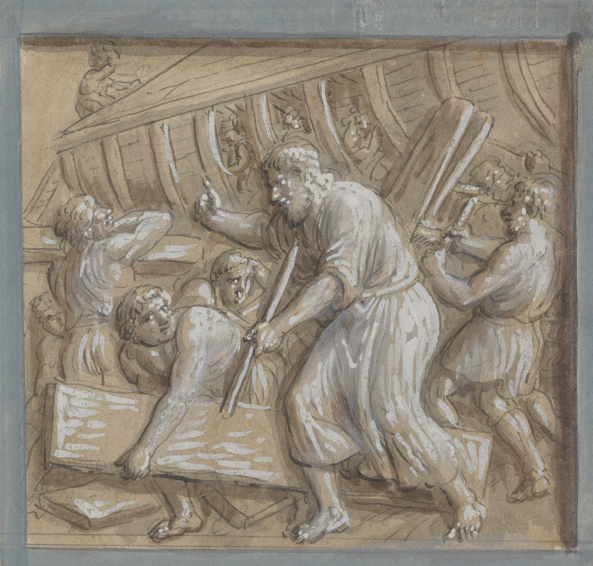 13 drawings after bas reliefs at Florence Pl01 19th Century