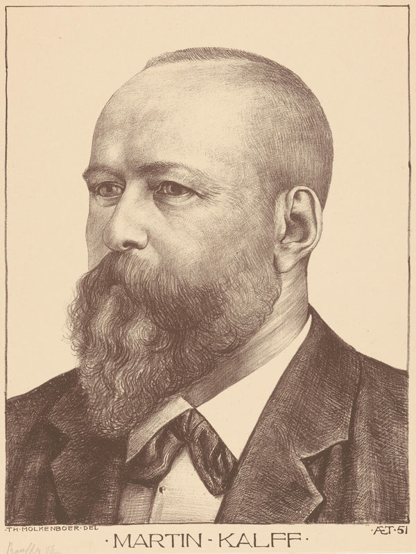 Portret van Martin Kalff 1881   1905