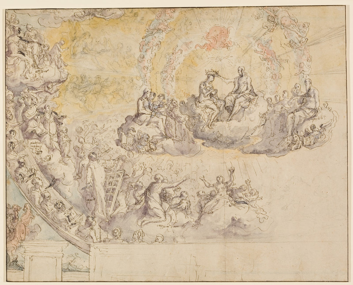 Coronation of Mary in Heaven ca 1564  1565