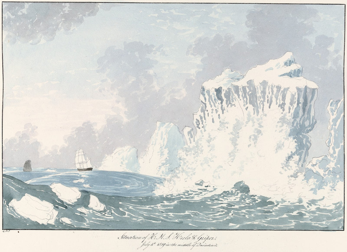 Situation of HMS Hecla  Griper