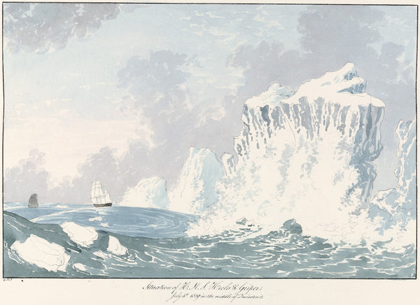 Situation of HMS Hecla  Griper