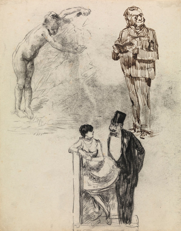 The Little Fountain and Other Figures 1880 1886