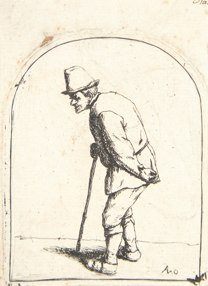 Bonde med krum ryg 1675
