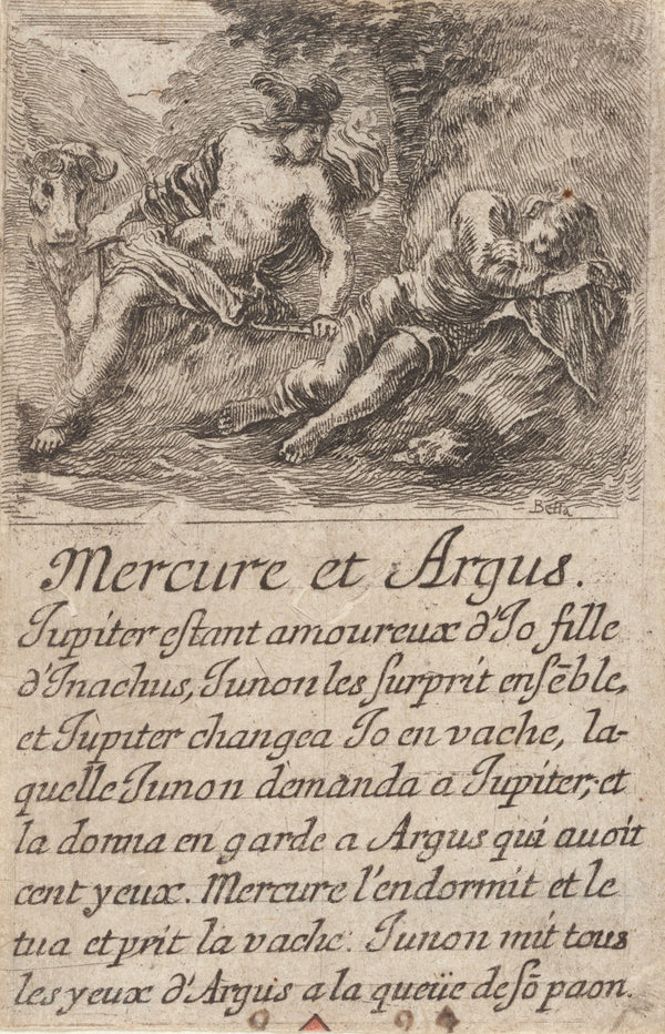 Mercure et Argus 1601 1700
