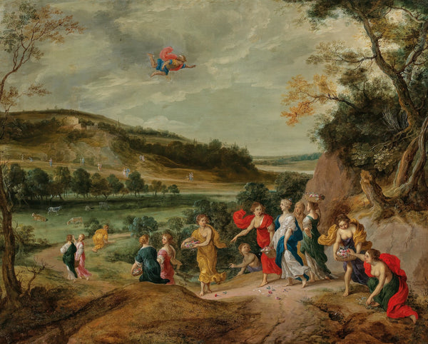 Mercury in love with Herse Ovid Met II 710731 17th Century