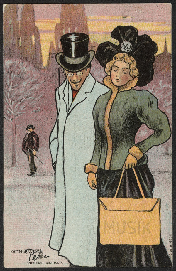 Walking Couple