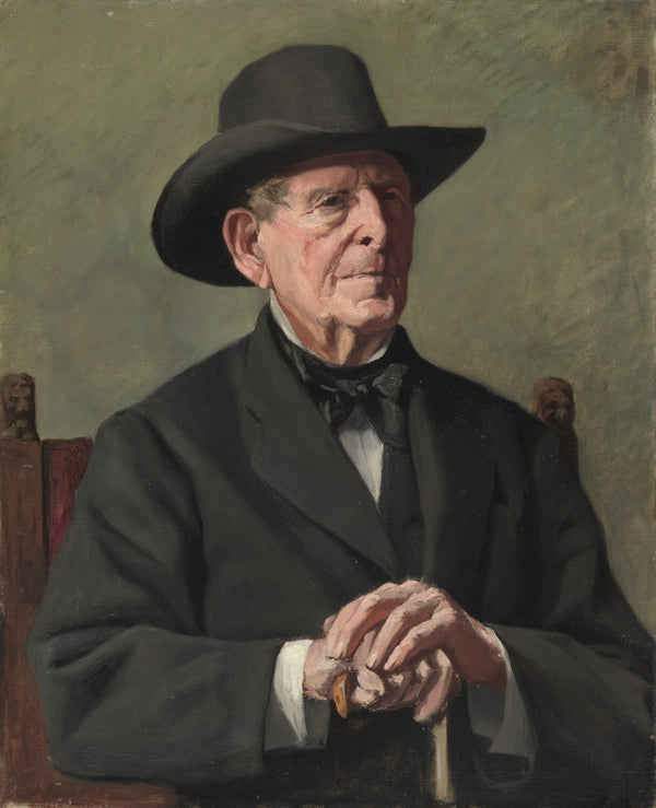Portrait of an Old Sea Captain 19th century