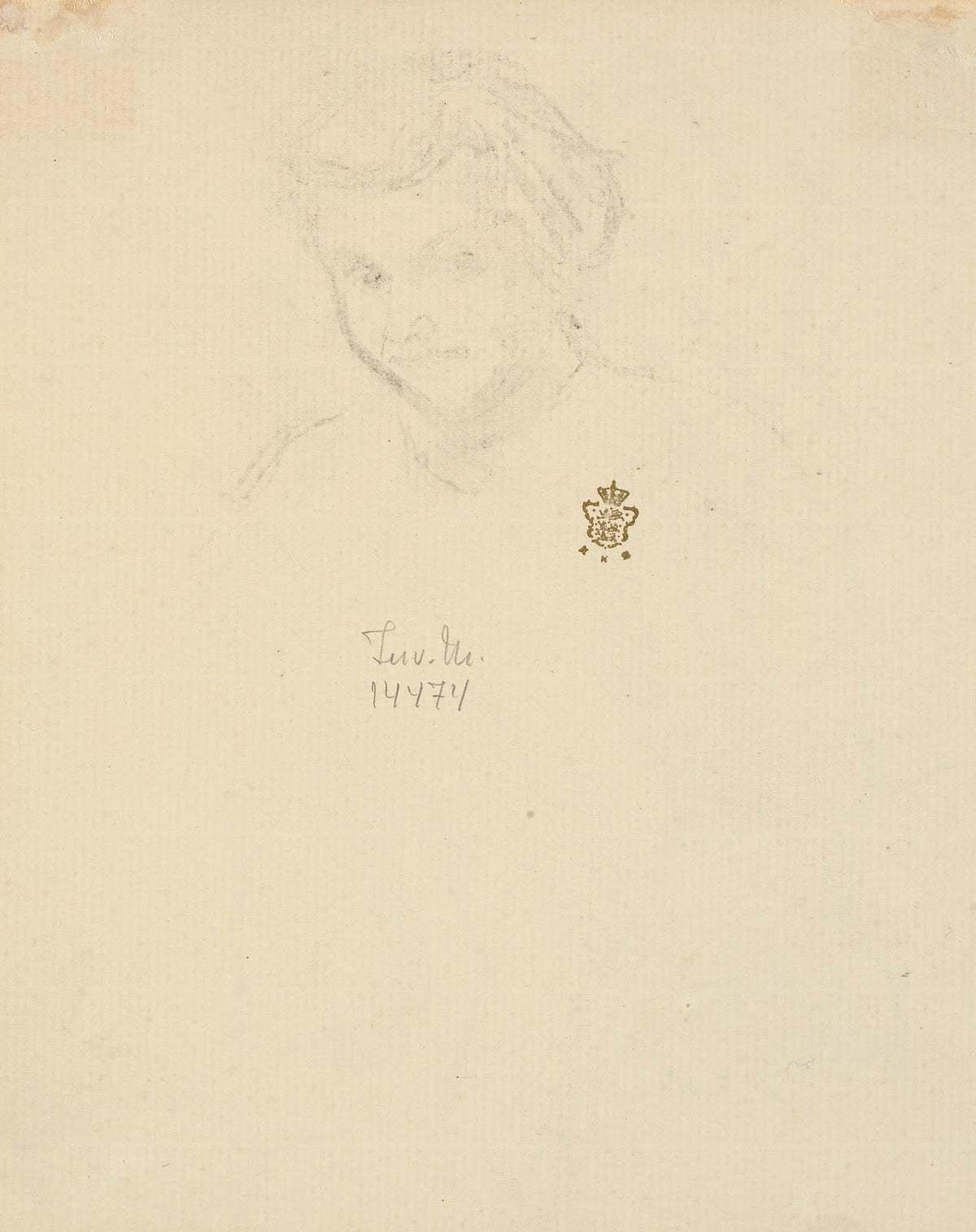 Portrætskitse 1905