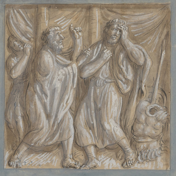 13 drawings after bas reliefs at Florence Pl04 19th Century