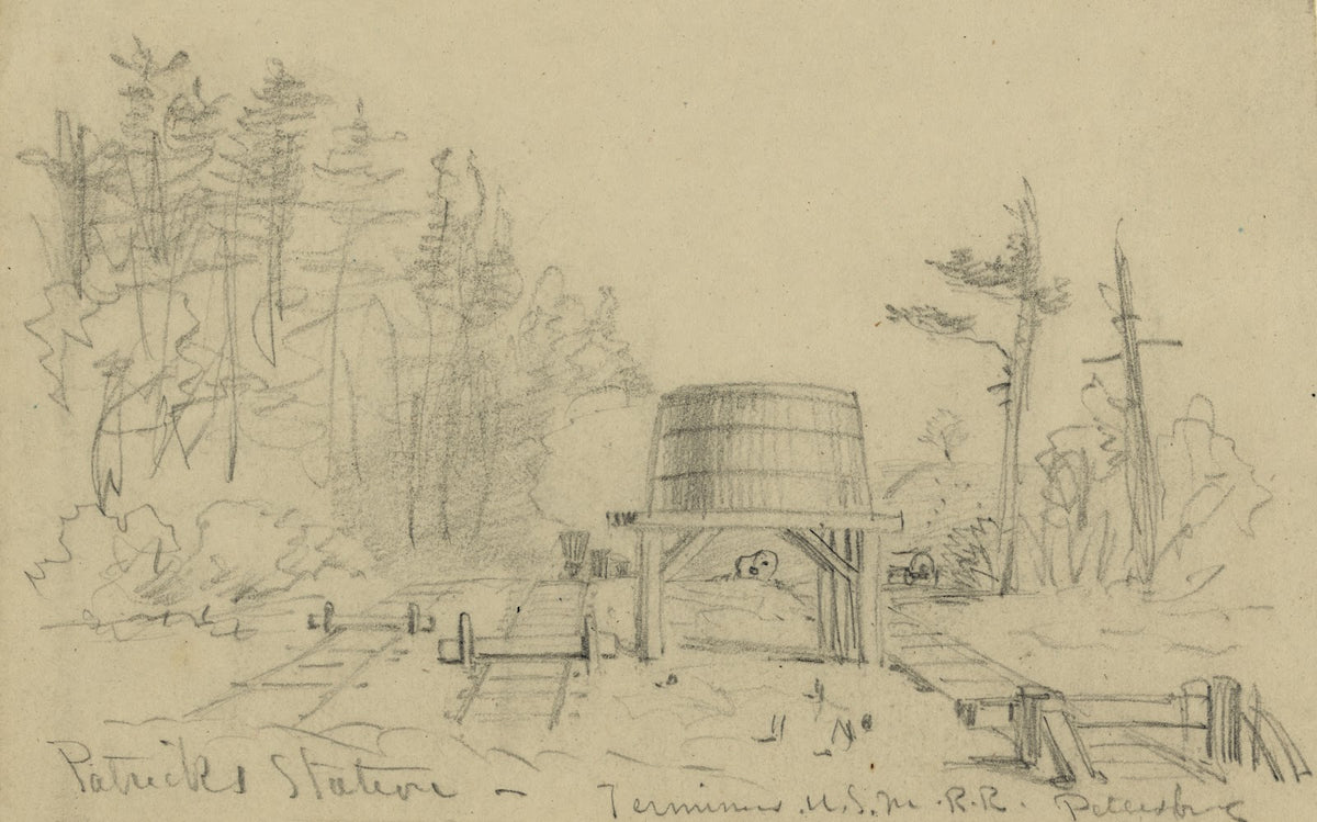 Patricks Station Terminus USMRR Petersburg 1860 1865
