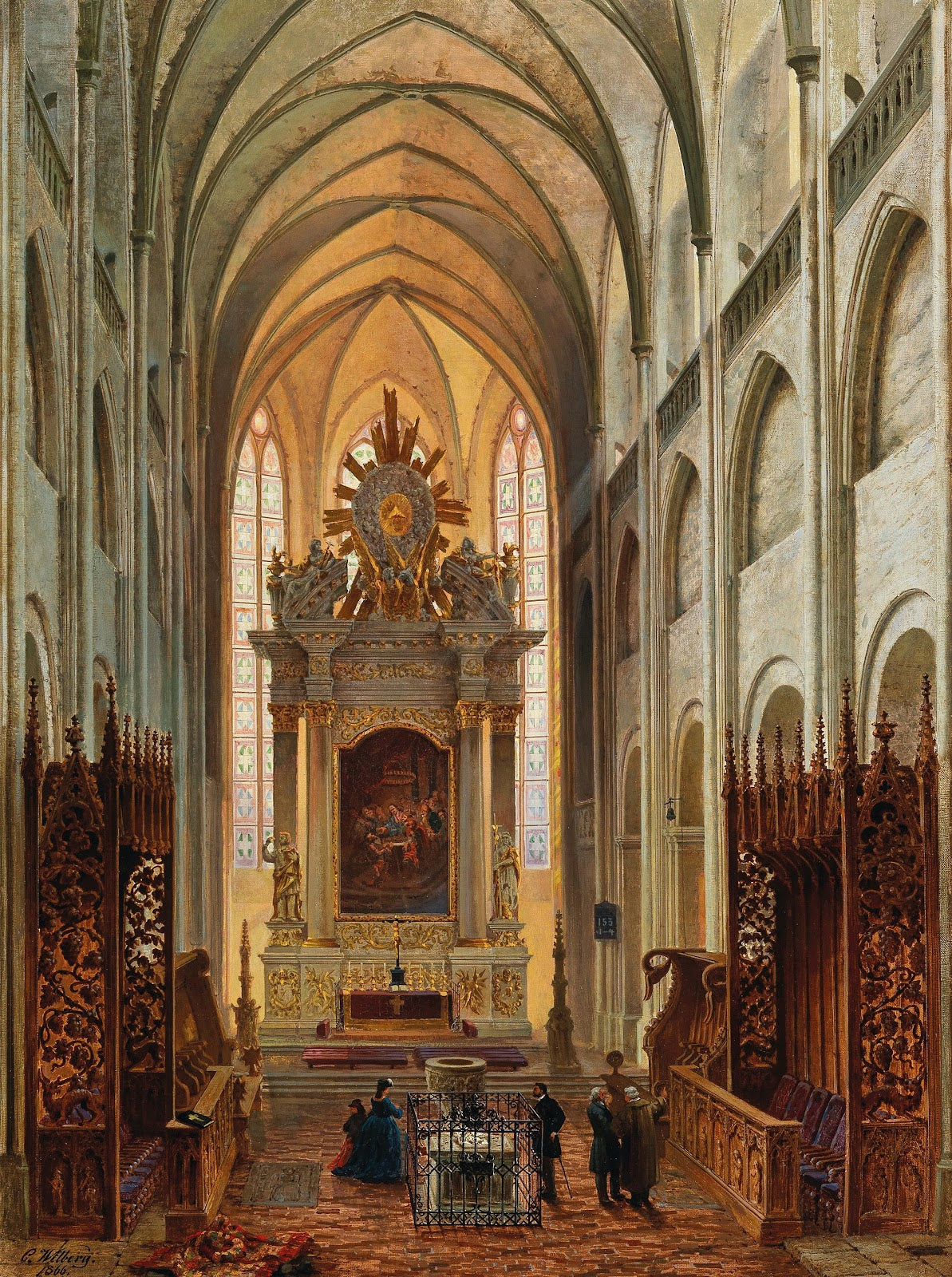 Havelberg Cathedral St Marien 1866
