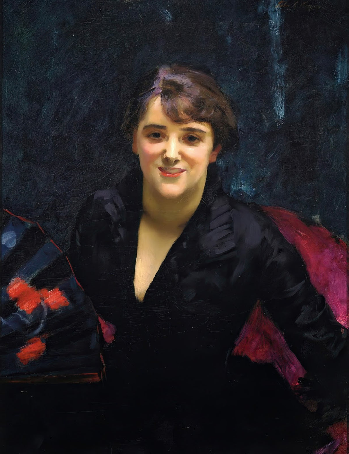 Madame Errazuriz or The Lady in Black c 1882 1883