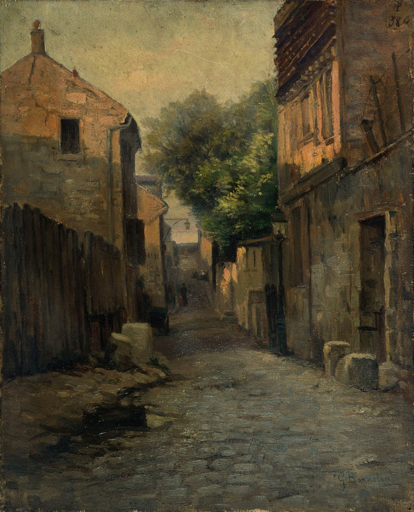 La rue de la Fontaine à Mulard place de Rungis 1900