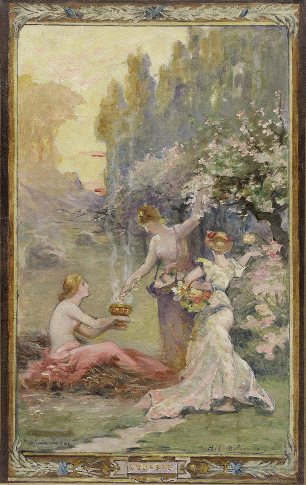 Lodorat  Parfums du soir 1905 1908