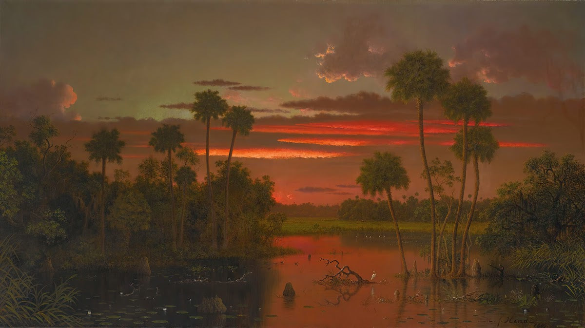 The Great Florida Sunset 1887