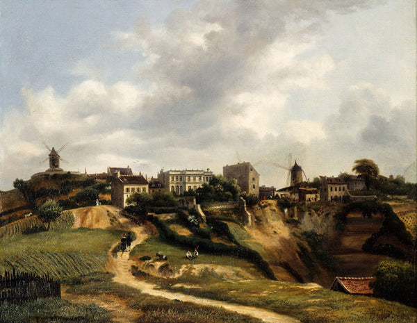 Vue de Montmartre 1834