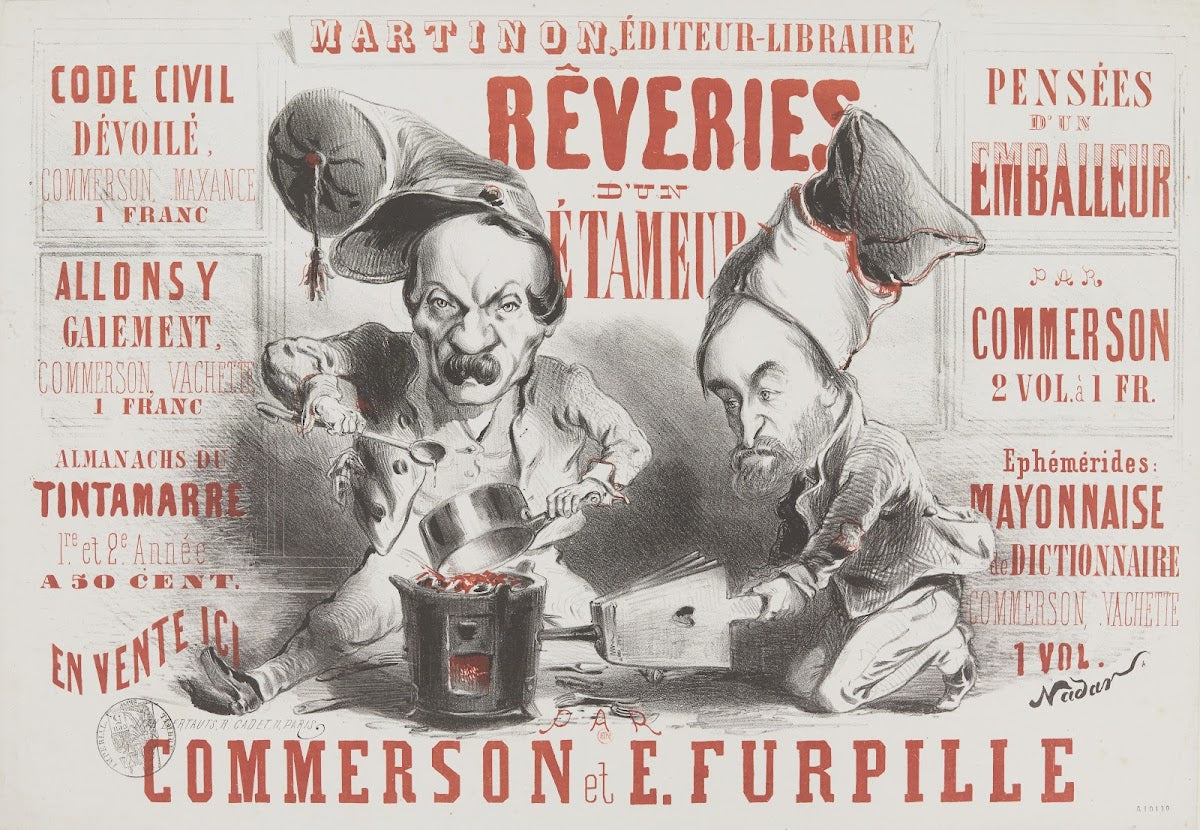 Rêveries dun étameur par Comerson et Furpille1854