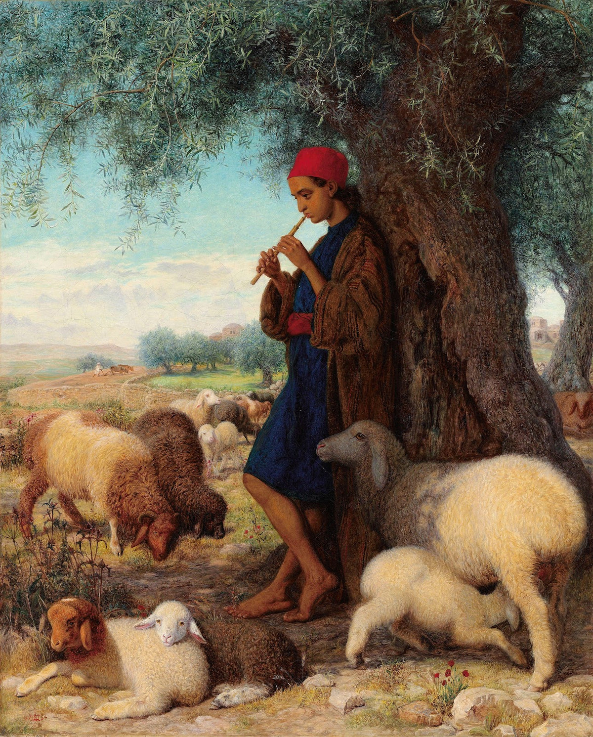 The piping shepherd 1864