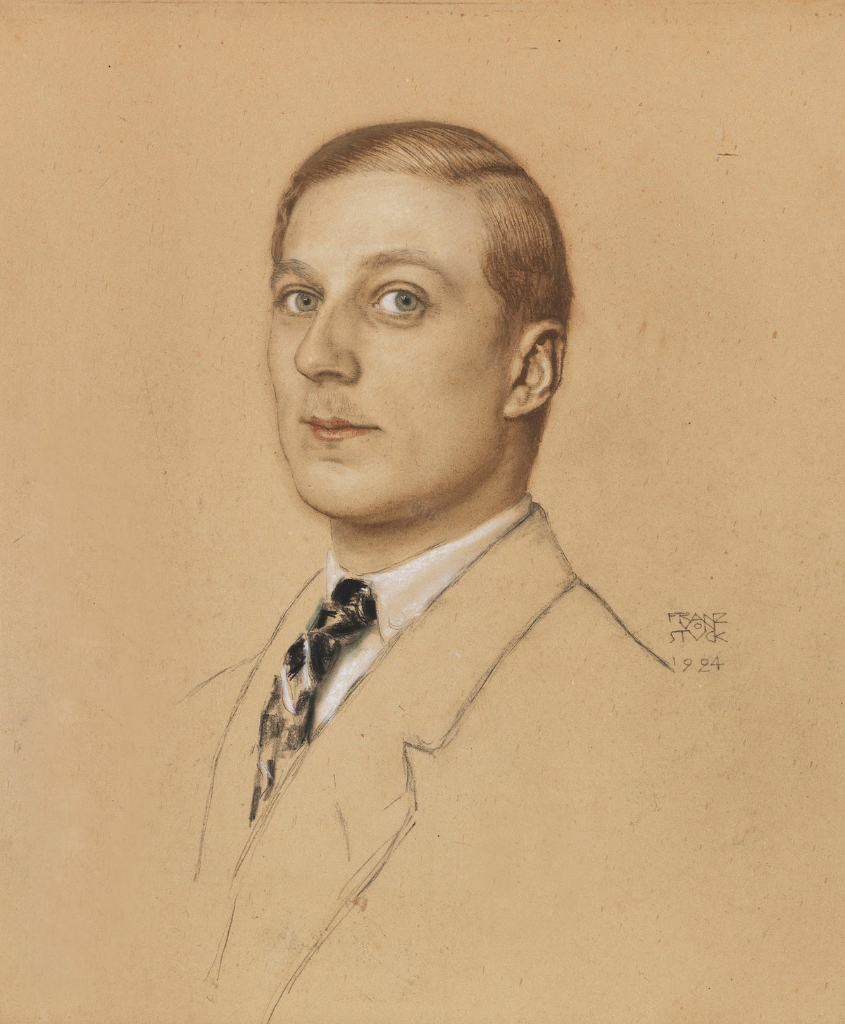 Porträt Adrian Lukas Müller 1924