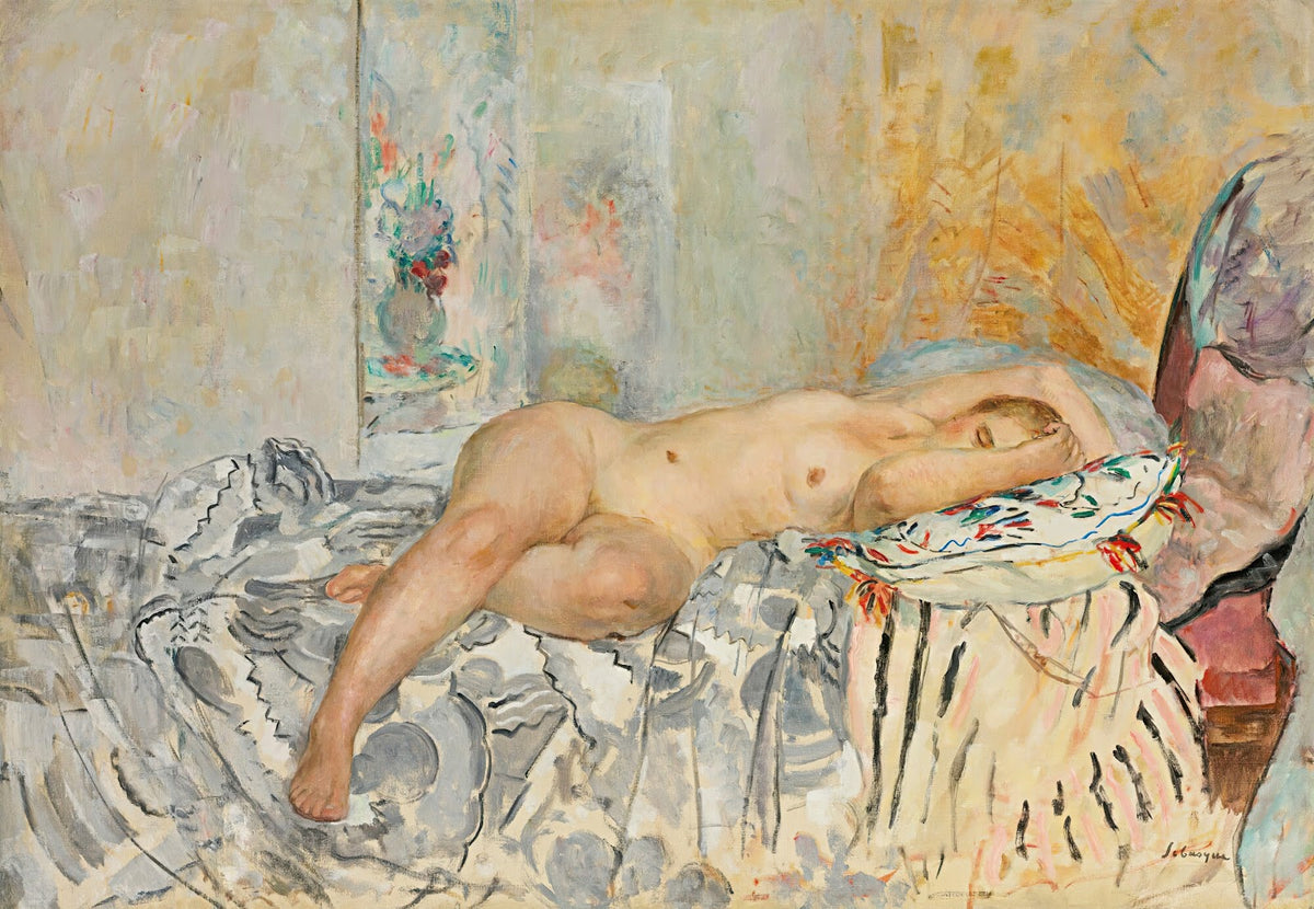 Nu AllongéAu Coussin Espagnol 1925