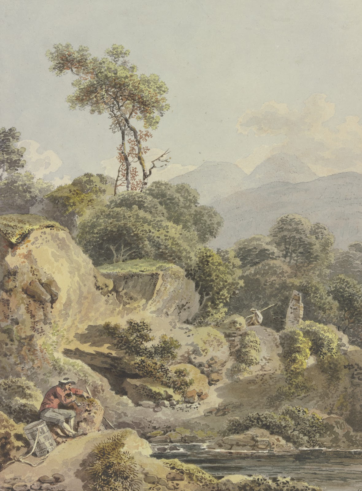 Au Bord de la Bÿrse près de Pierre pertuis