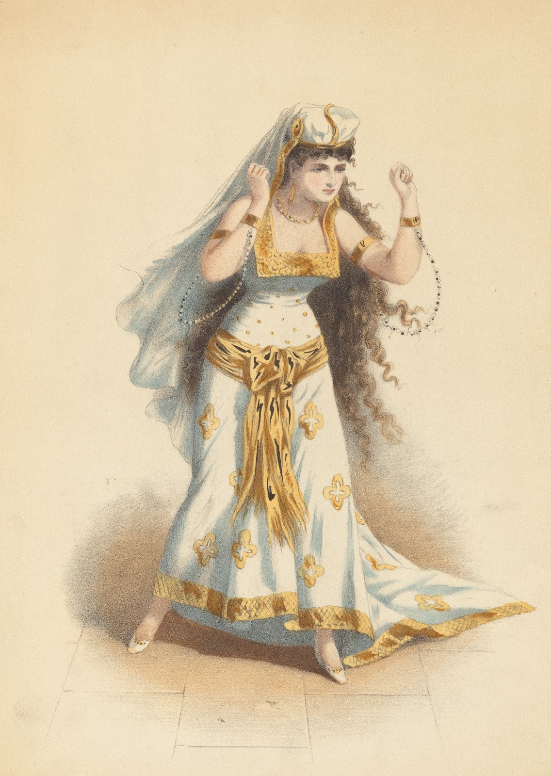 Melle Marcus dans Le voyage dans la lune rôle de Fantasia Théâtre de la Gaité 18