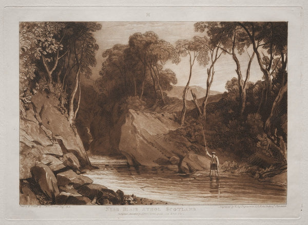 Near Blain Athol Scotland 19th century