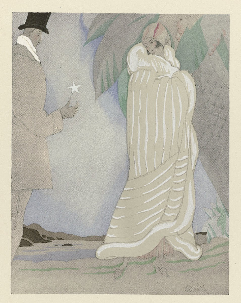 Létoile du berger  Manteau de fourrure de Max A Leroy 1924