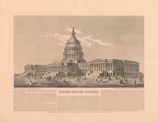 United States Capitol 19th century