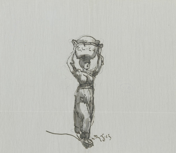 Washerwoman happiness 1913