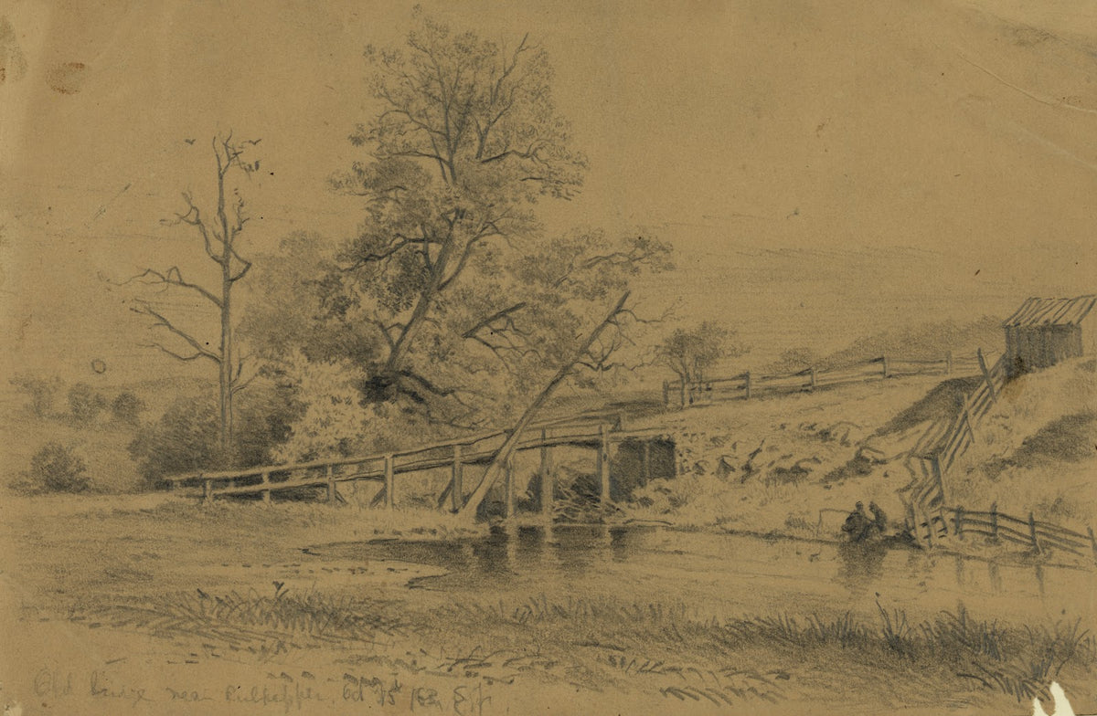 Old bridge near Culpepper 1863
