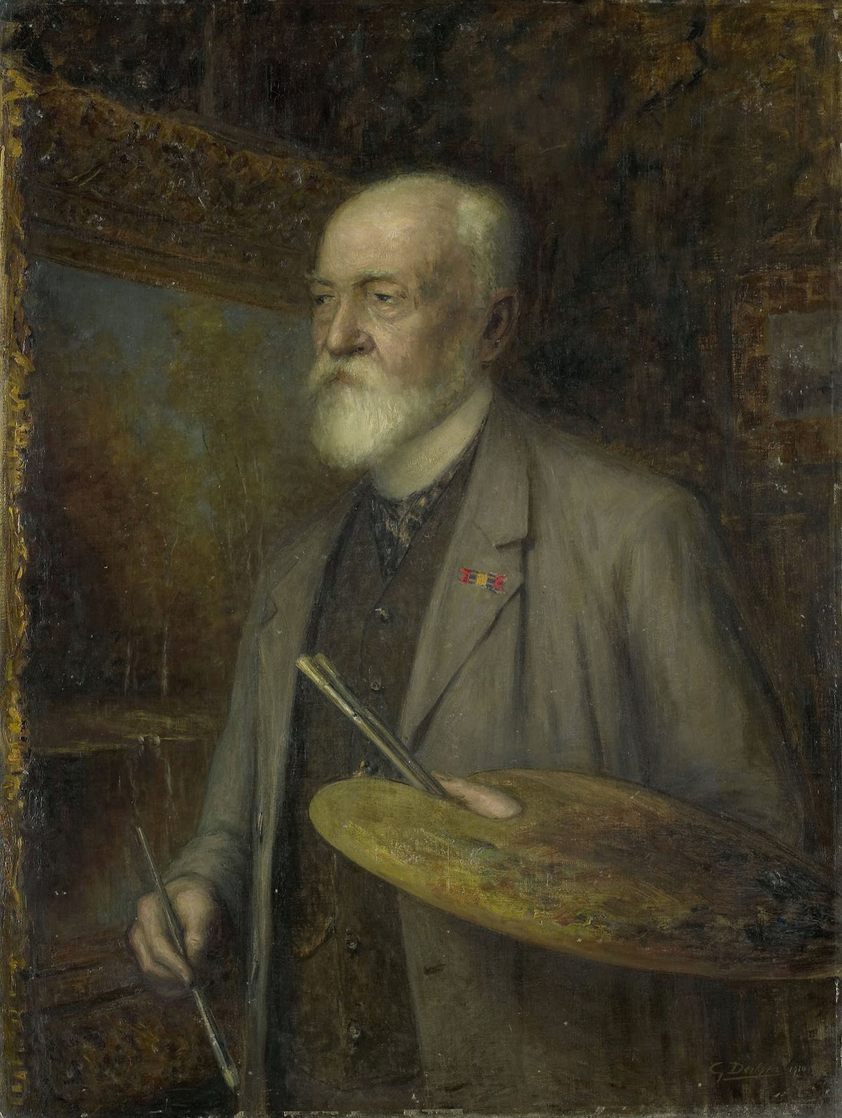 Johannes Gijsbert Vogel 1828 1915 Painter 1910