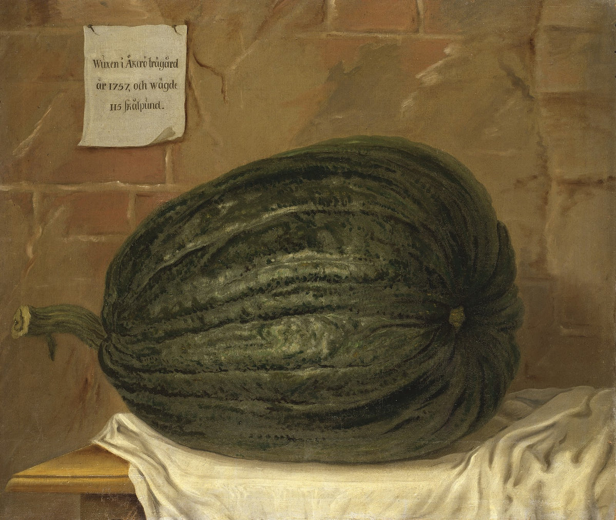 A huge pumpkin