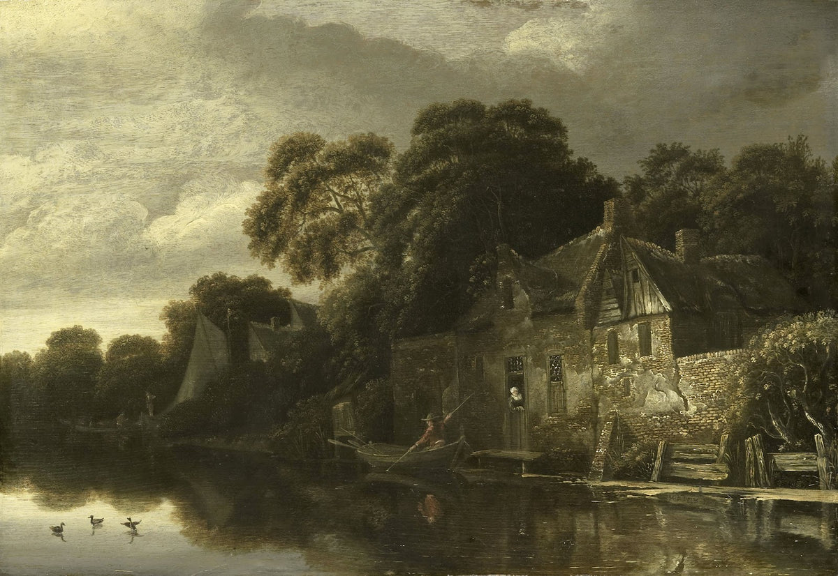 Old Cottage on the Water 1656