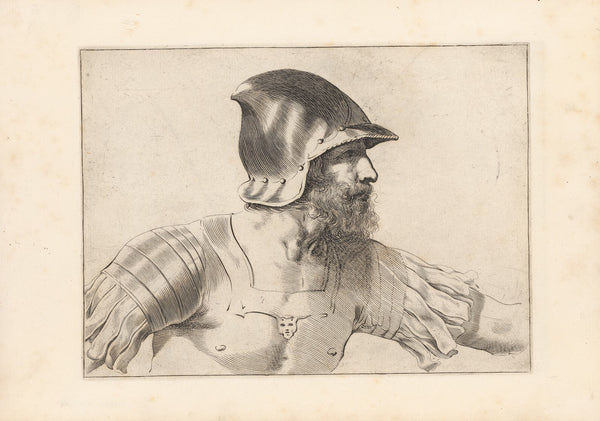 Engravings after Guercinos Libro dei Disegni Pl11 c 1630
