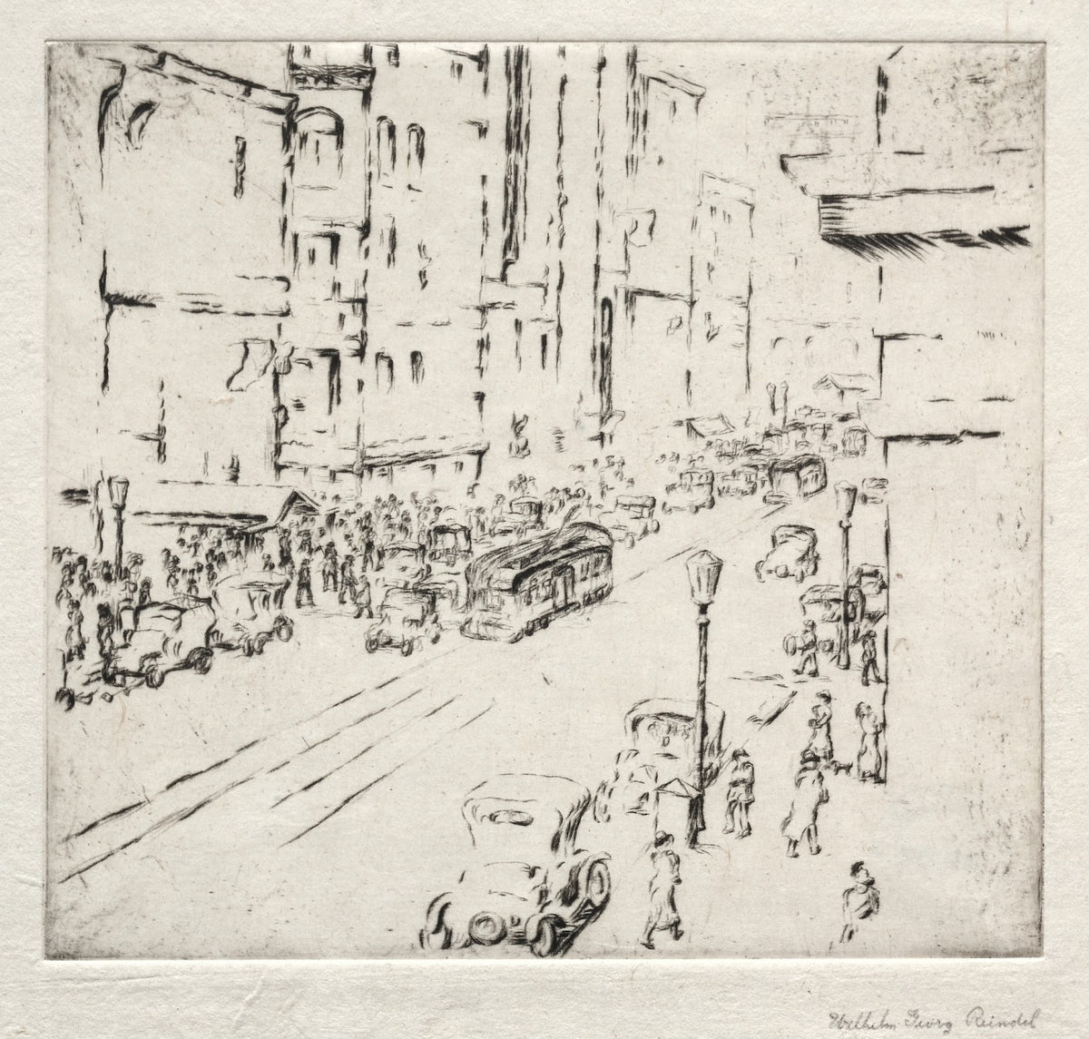 The Avenue c 1918