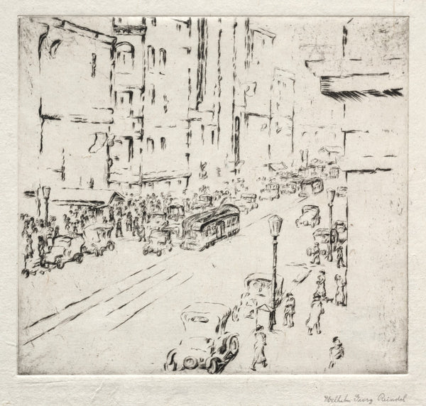 The Avenue c 1918