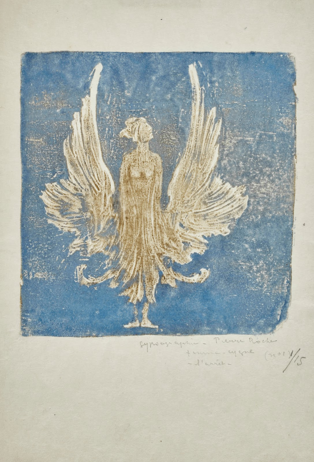 Femmes cygnes volantes VI Planant 1916