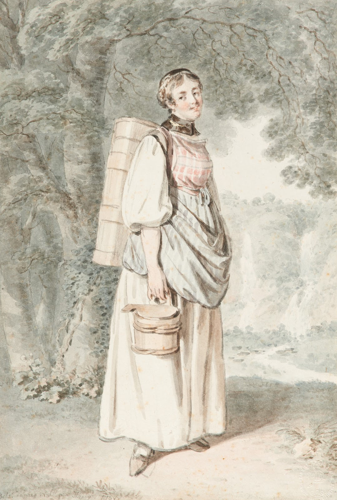 Bäuerin von Oberhasli 1798