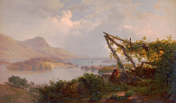 Sunset on the coast of Wales 1872
