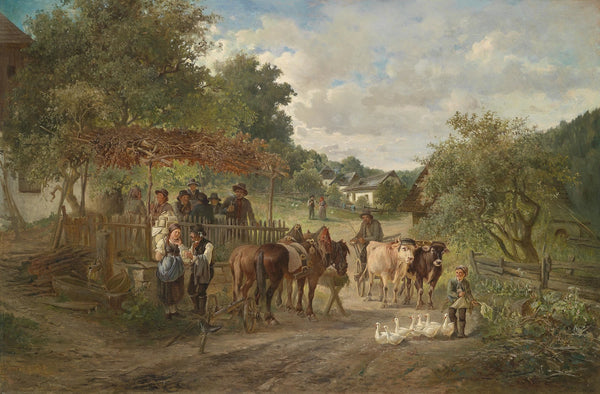 Dorfidylle 1872