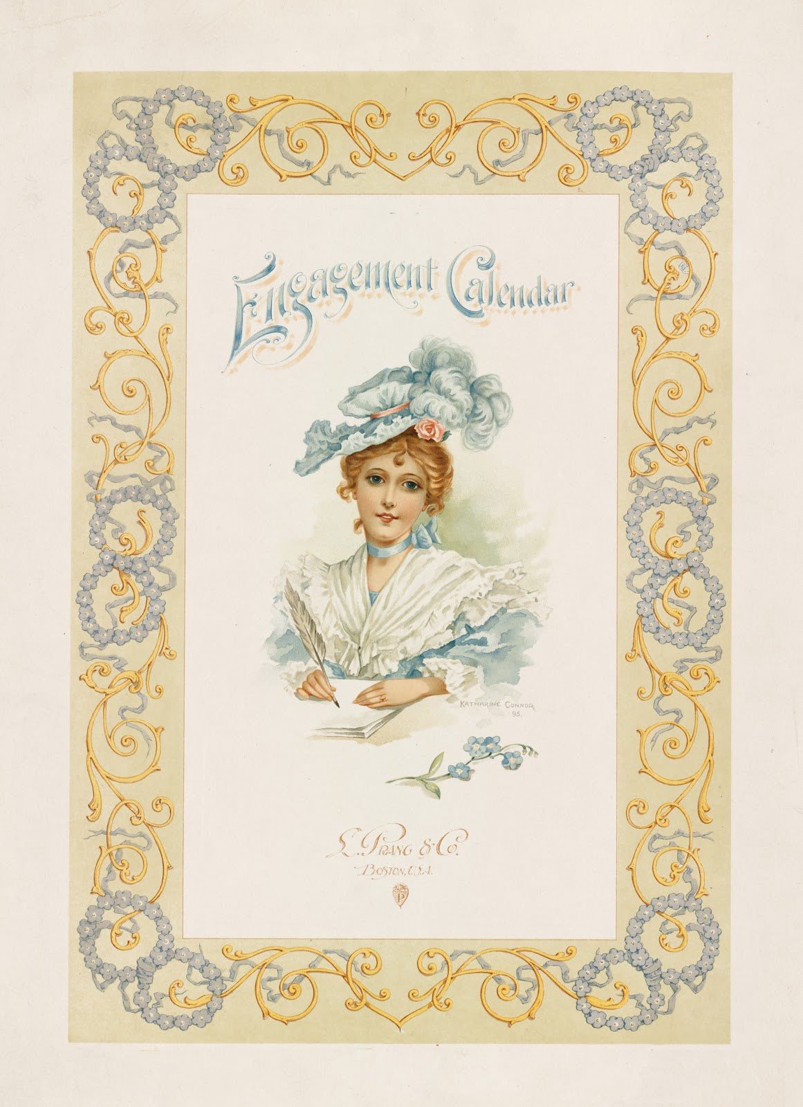 Engagement calendar 1895