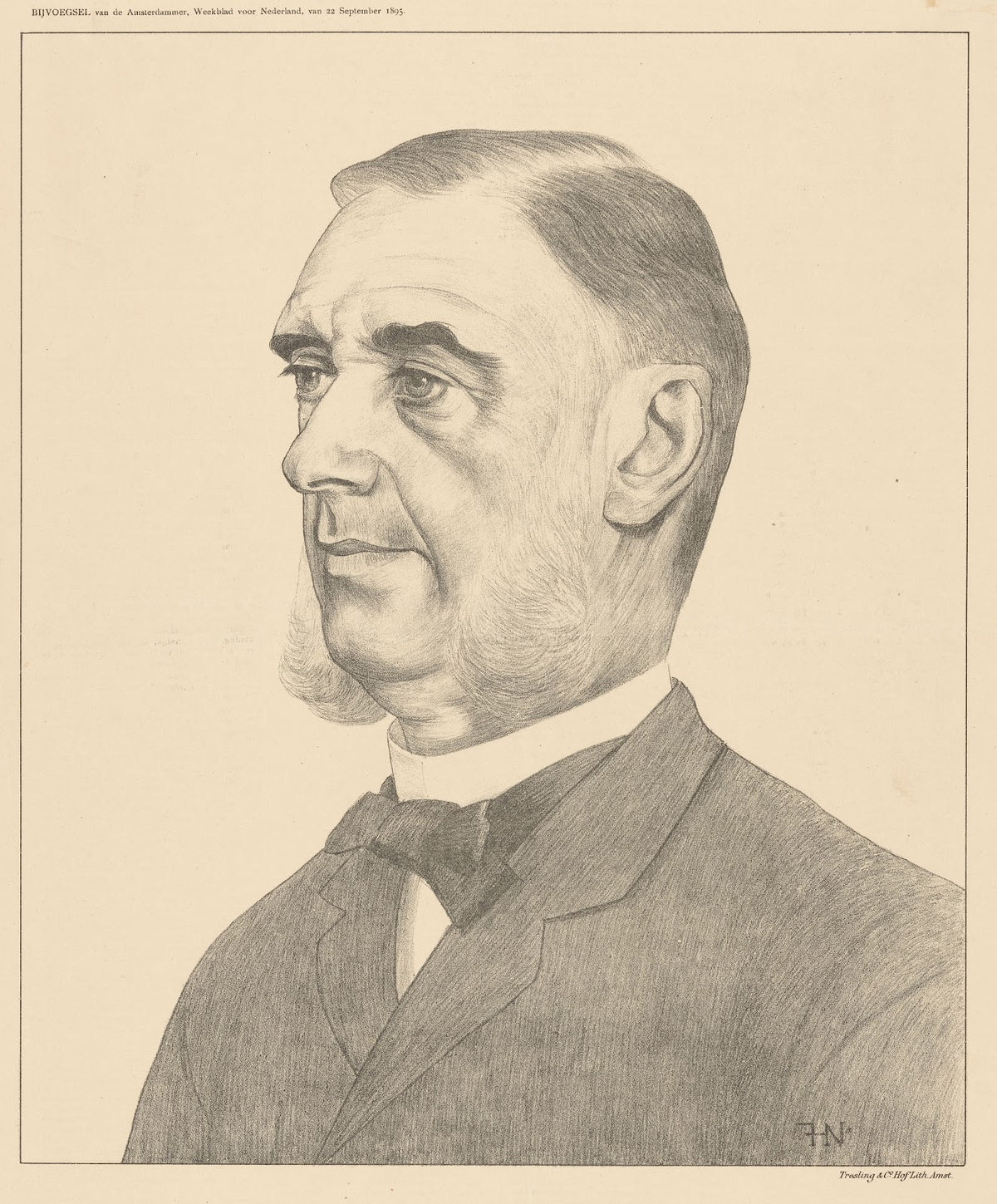 Portret van Isaac Abraham Levy