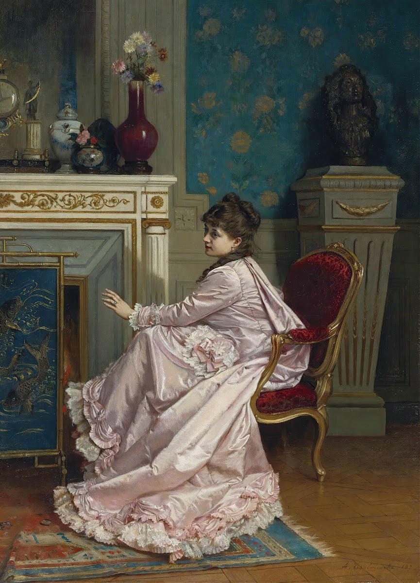 Au Coin De Feu 1878